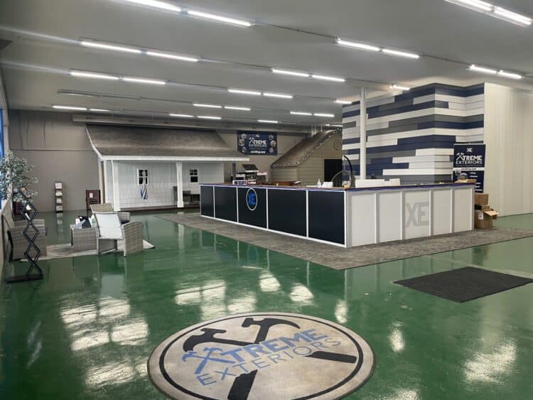 inside of Rogers, AR showroom