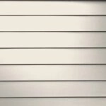 Close up view of the magnolia collection plank siding