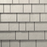 Close up view of the magnolia collection shingle siding