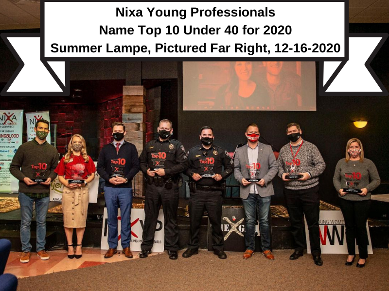 Summer Lampe Nixa Top 10 under 40 nixa chamber