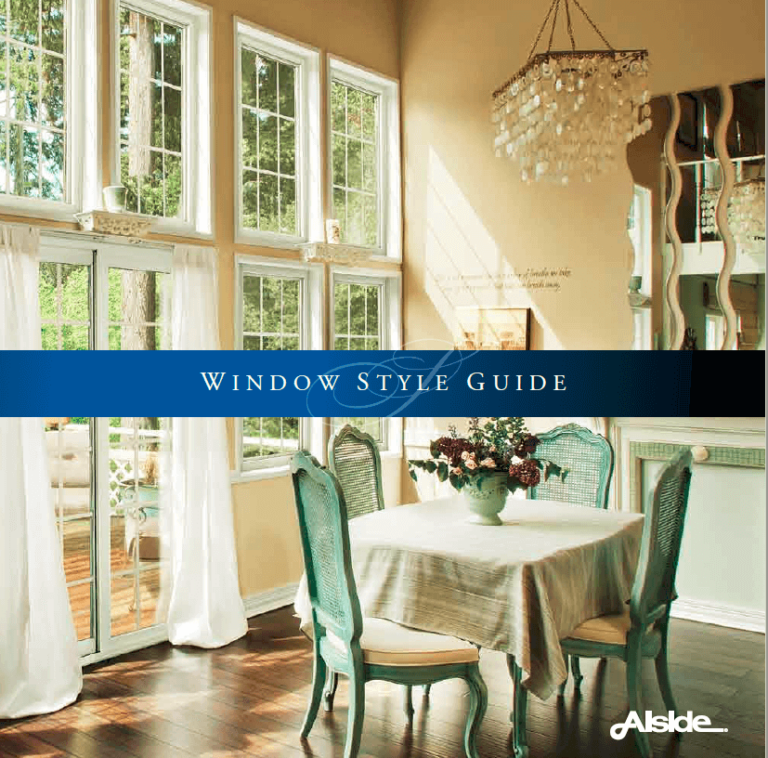 Alside Window Style Guide