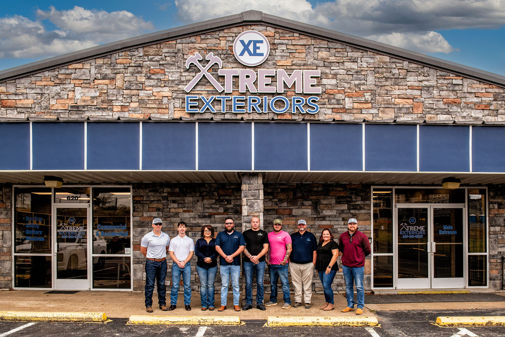 Group Photo of the Goodlettsville, TN Xtreme Exteriors Team