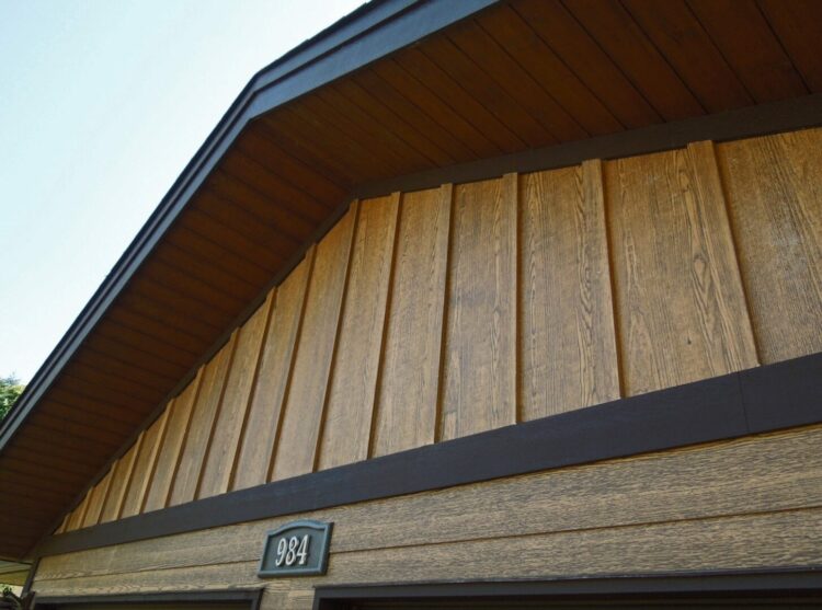 Stained Look Siding
