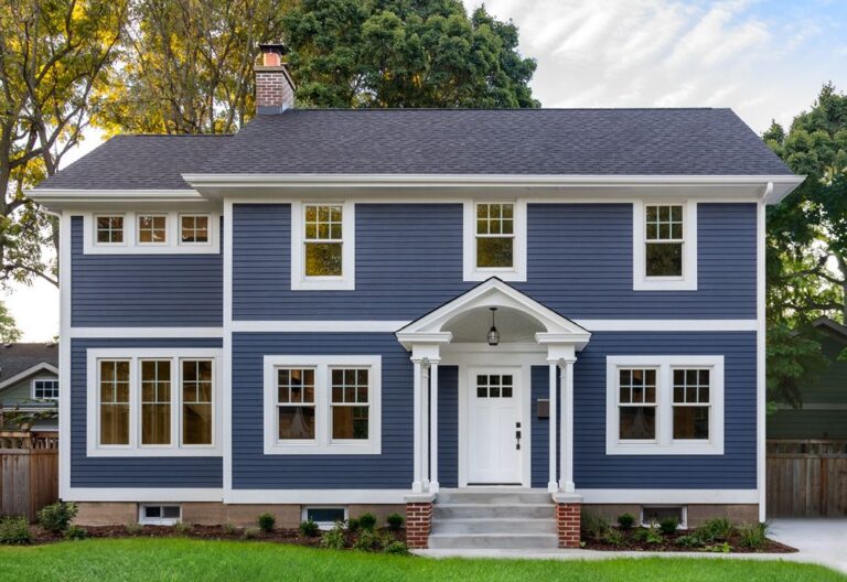 a home with James Hardie siding installed