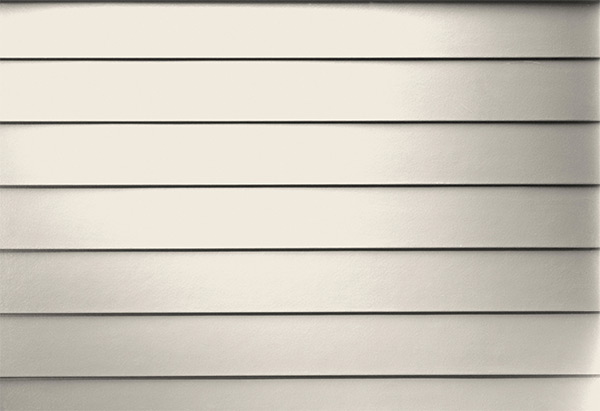 Close up view of the magnolia collection plank siding