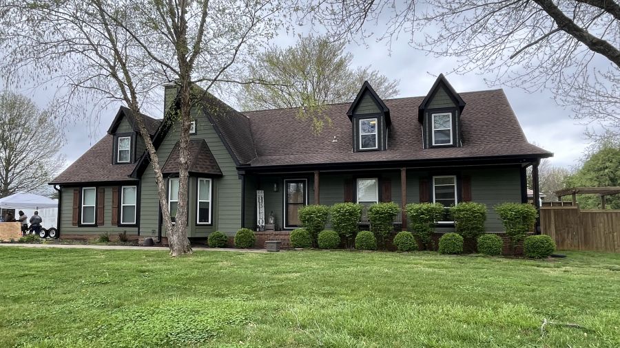 new James Hardie siding installed on a Goodlettsville home by expert installer Xtreme Exteriors