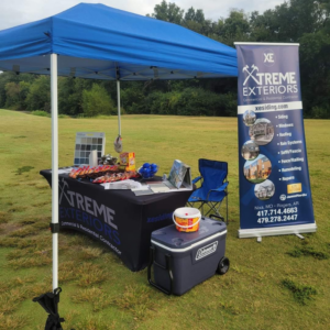 Xtreme Exteriors at NWAHBA golf tournament in Rorgers