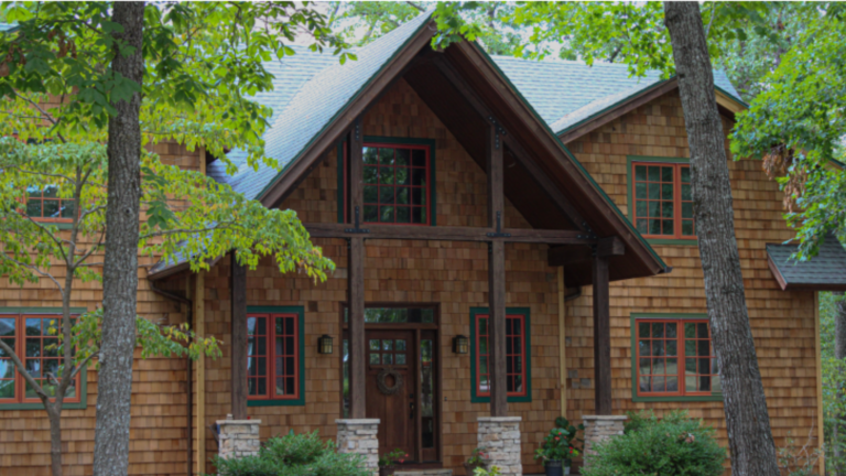 Brown Cedar Shake Siding by Xtreme Exteriors in Nixa