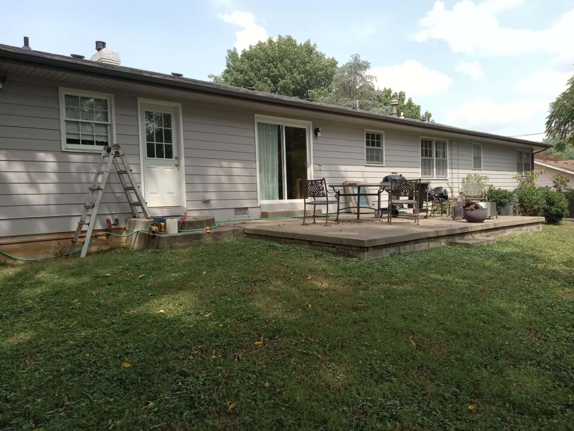 exterior view of a home with newly installed pella windows by Xtreme Exteriors in Nixa, MO