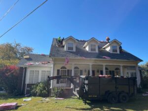 Newly installed Owens Corning shingles on a residential rooftop in Goodlettsville, completed by Xtreme Exteriors