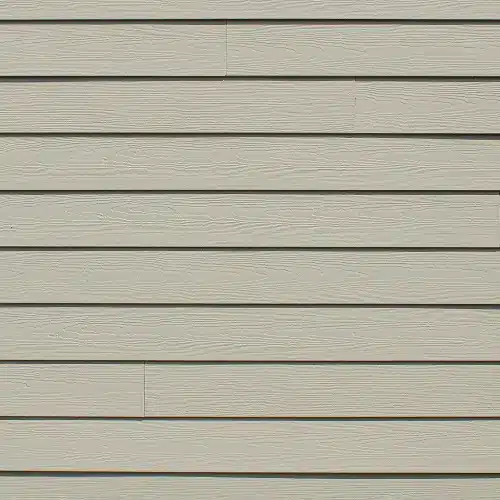 Close-up view of modern beige siding panels showcasing texture and design options available through in Springdale | Xtreme Exteriors Nixa, MO.