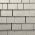 Close up view of the magnolia collection shingle siding